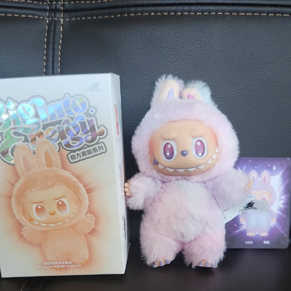 Labubu BIE Luck (Purple Blue) BIG INTO ENERGY THE MONSTERS SERIES